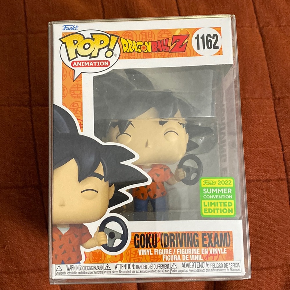 Goku Driving Exam Funko